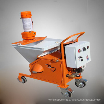 High Quality Spray Plaster Machine and piston diesel motor cement pump machine